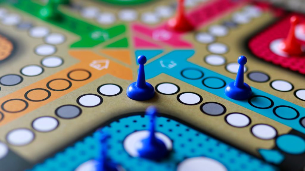 colorful board games